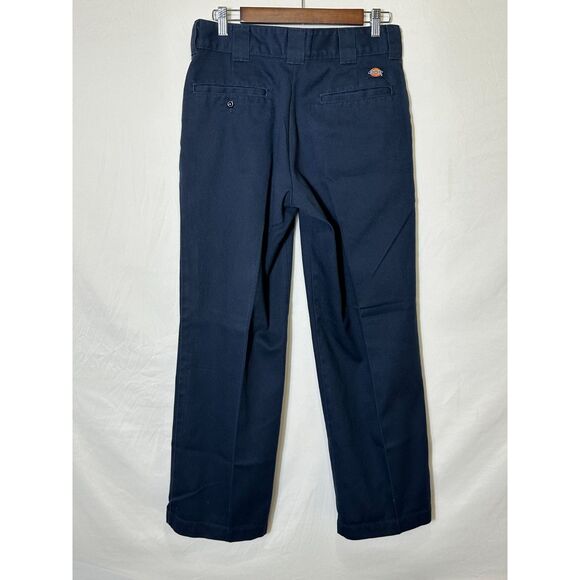 Dickies 874 Flex Original Fit Work Pants 31x29 Navy Blue Workwear Men Adult - Picture 3 of 4